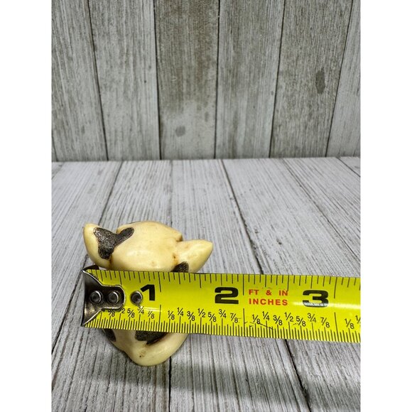 Vtg Harmony Kingdom Pot Belly's "Pete" Cat Kitten Figurine 2003 Hidden Yarn - Picture 10 of 11